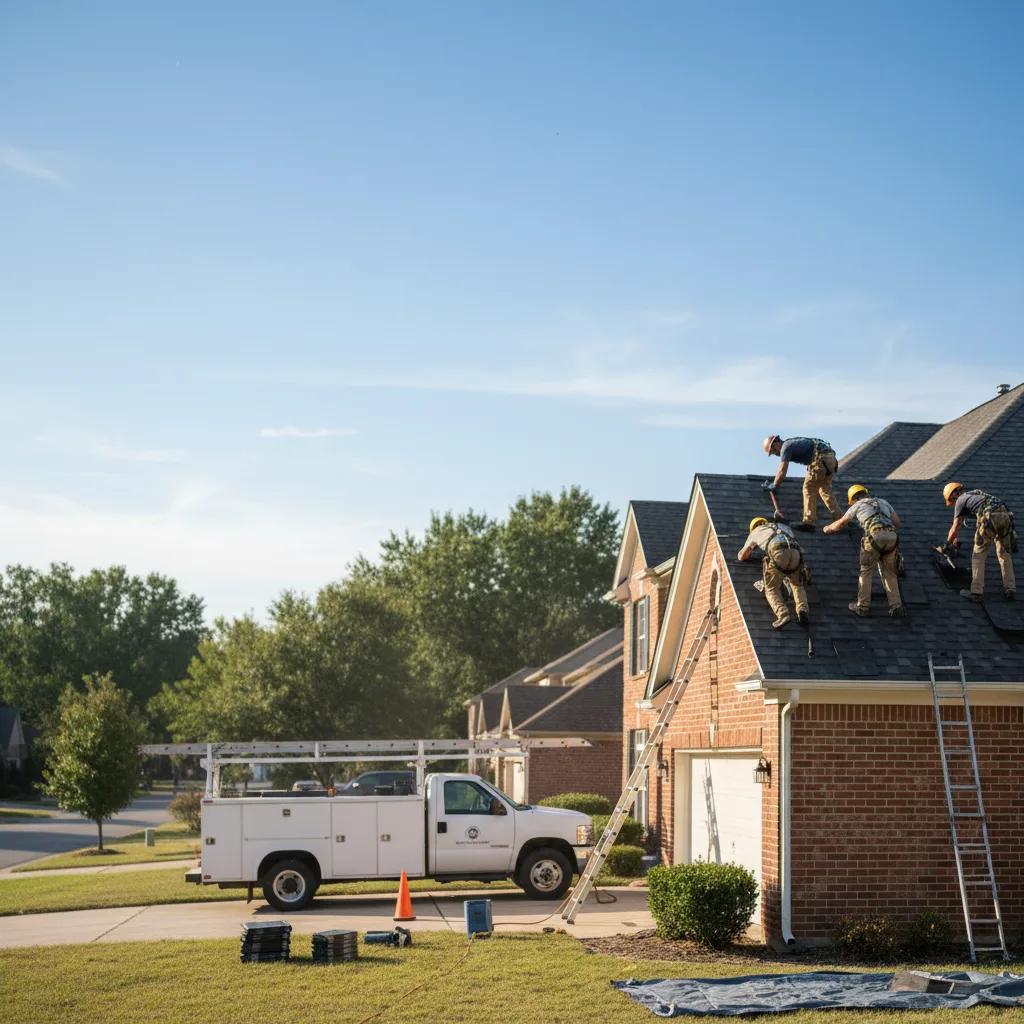 Roof Repair in Grandy